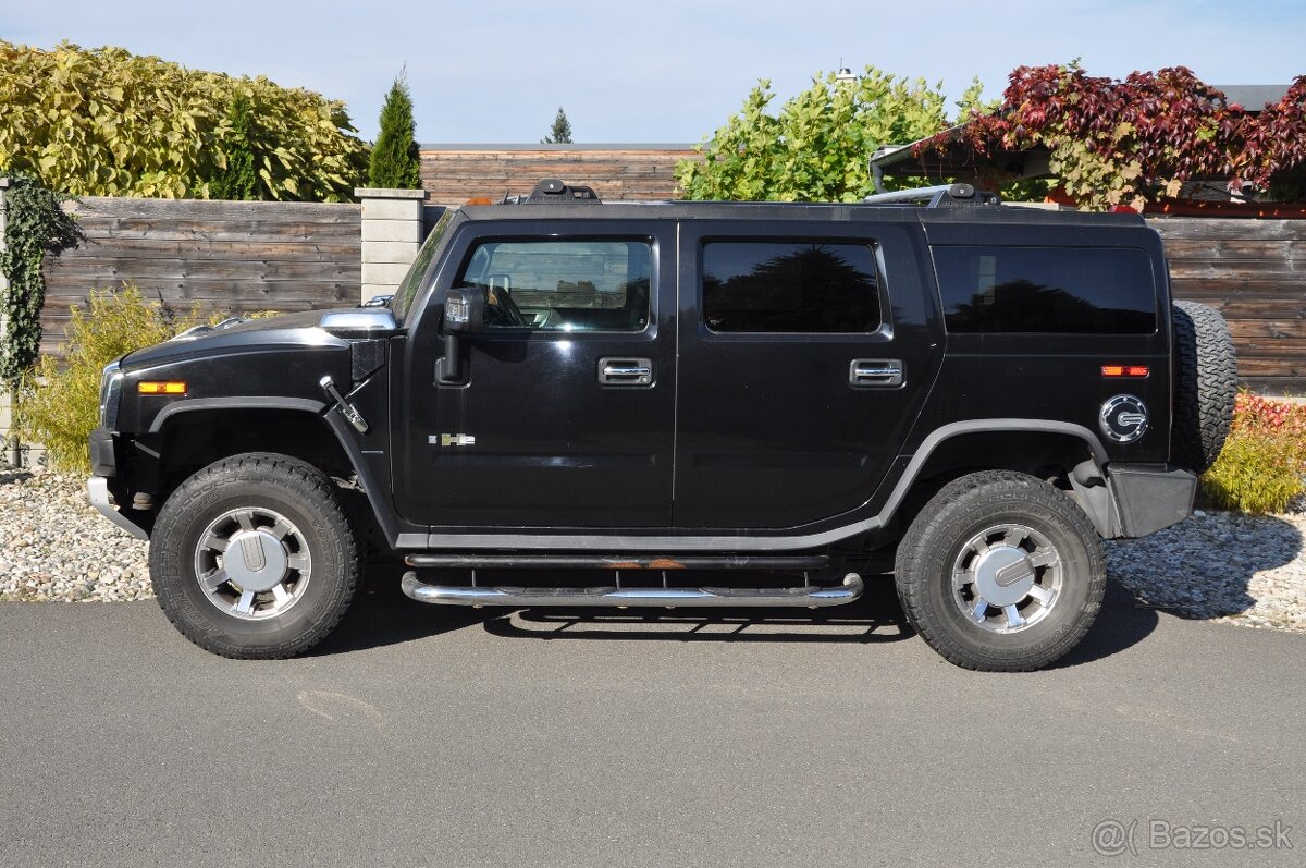 HUMMER H2 6.2, poslední model, facelift, 105 000 km, LPG