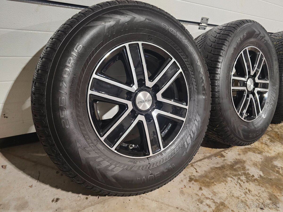 Alu Disky 6x139,7+255/70 R16 FORD RANGER