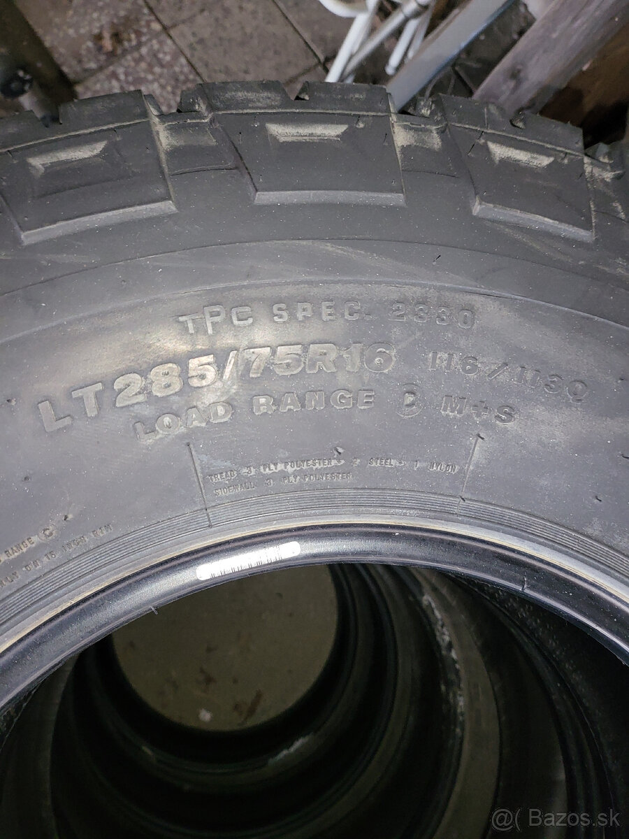 BRIDGESTONE LT285/75R16 116/113Q