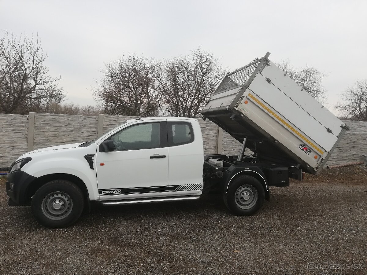 Isuzu D-max space Cab 4WD vyklapač 3S