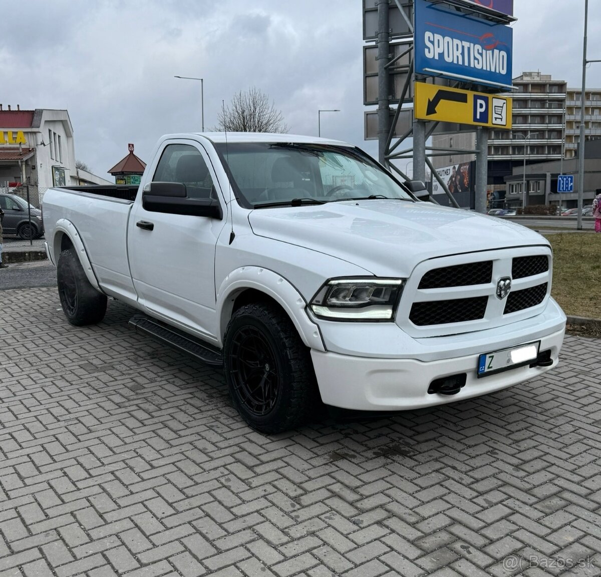 DODGE RAM 1500 3.6 V6—LPG—2016—korba 2.5m—tažné 3.5t—DPH—