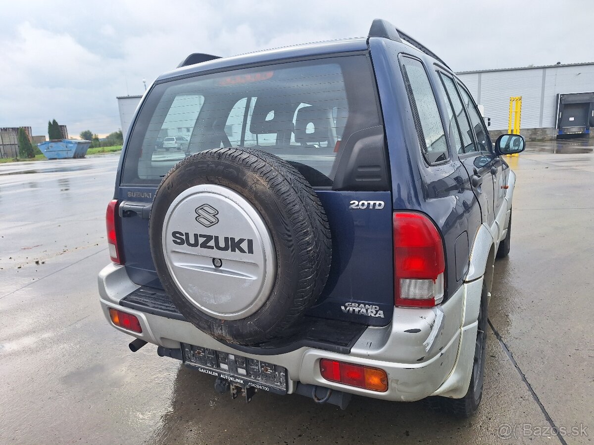 SUZUKI GRAND VITARA 2.0 HDI 4X4 KLÍMA ŤAŽNÉ