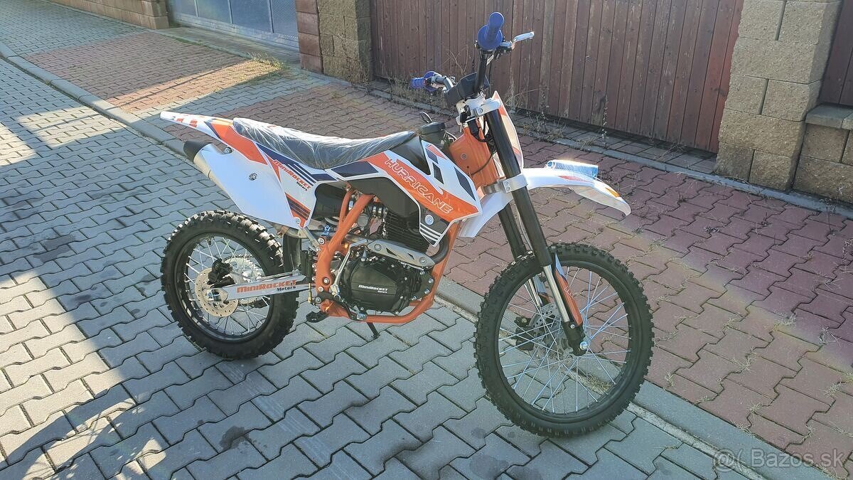 Pitbike MiniRocket Hurricane 250ccm 19/16 oranžová