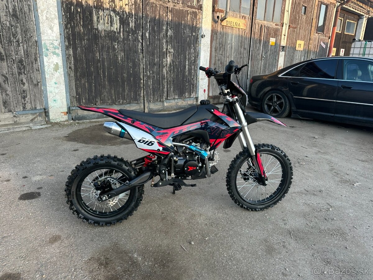 Pitbike XTR 616 125ccm červený