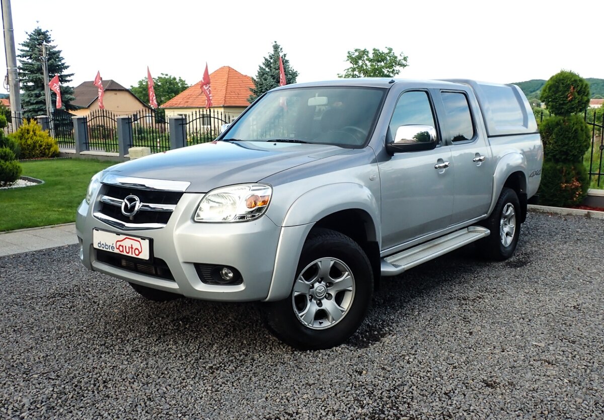 MAZDA BT-50 2.5D DoubleCab 4x4- 2010-ŤAŽNE 3000kg --105kW