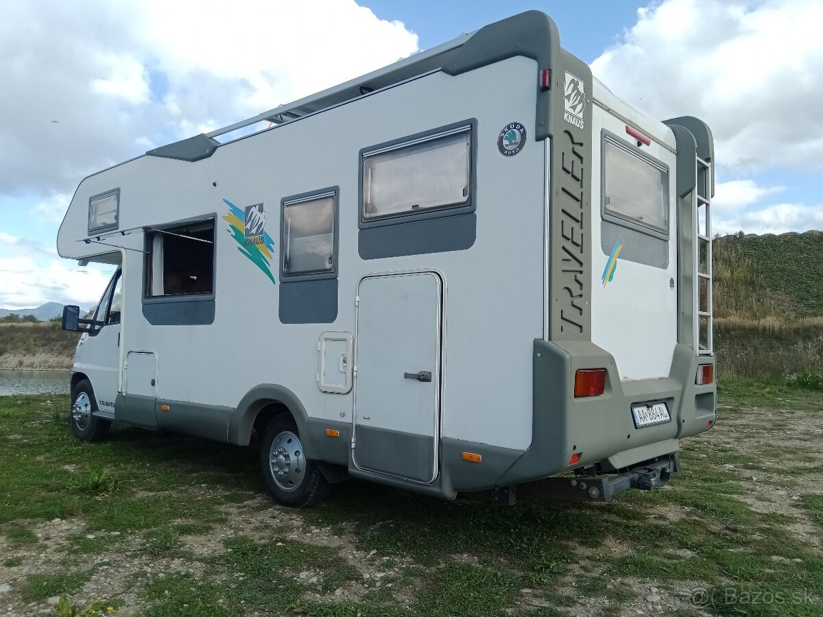 Karavan Fiat Ducato Knaus 685. Vymenim.