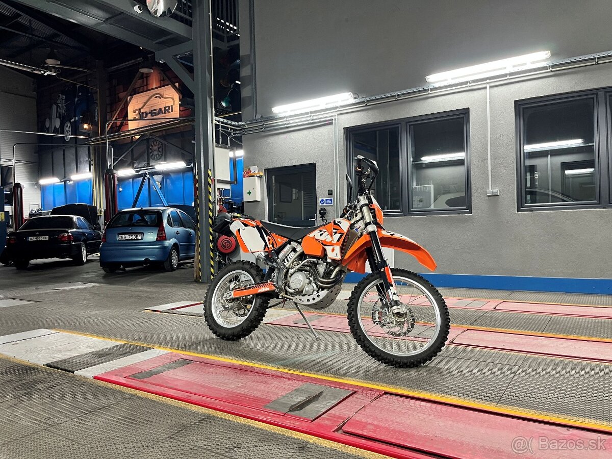 KTM EXC 450 s TP a ŠPZ