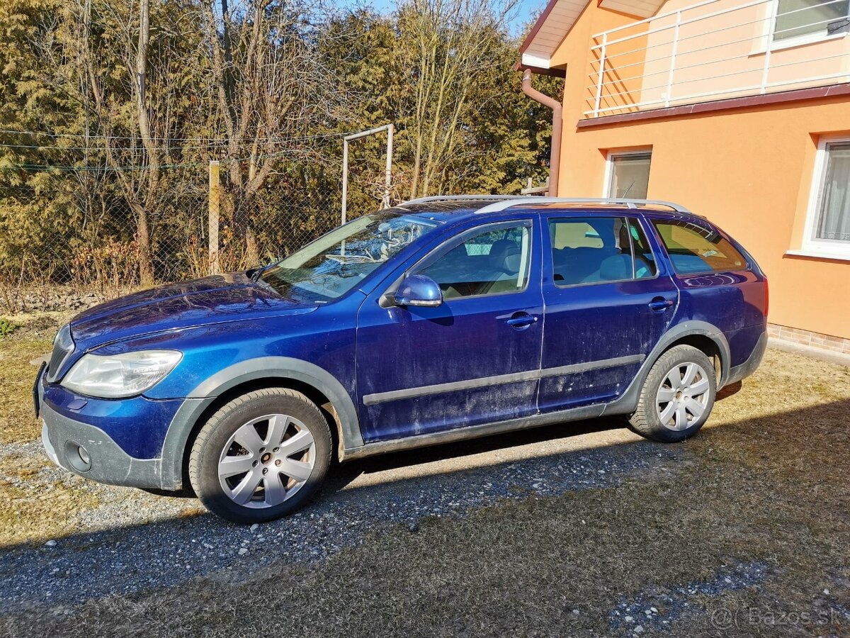 VYMENA Škoda Octavia scout 2.0 TDI BMM 4x4