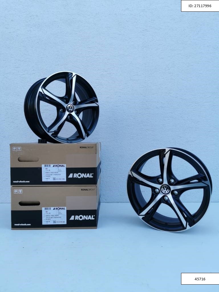 Vw Multivan alu disky Ronal 5X120 8X19 ET50 1228