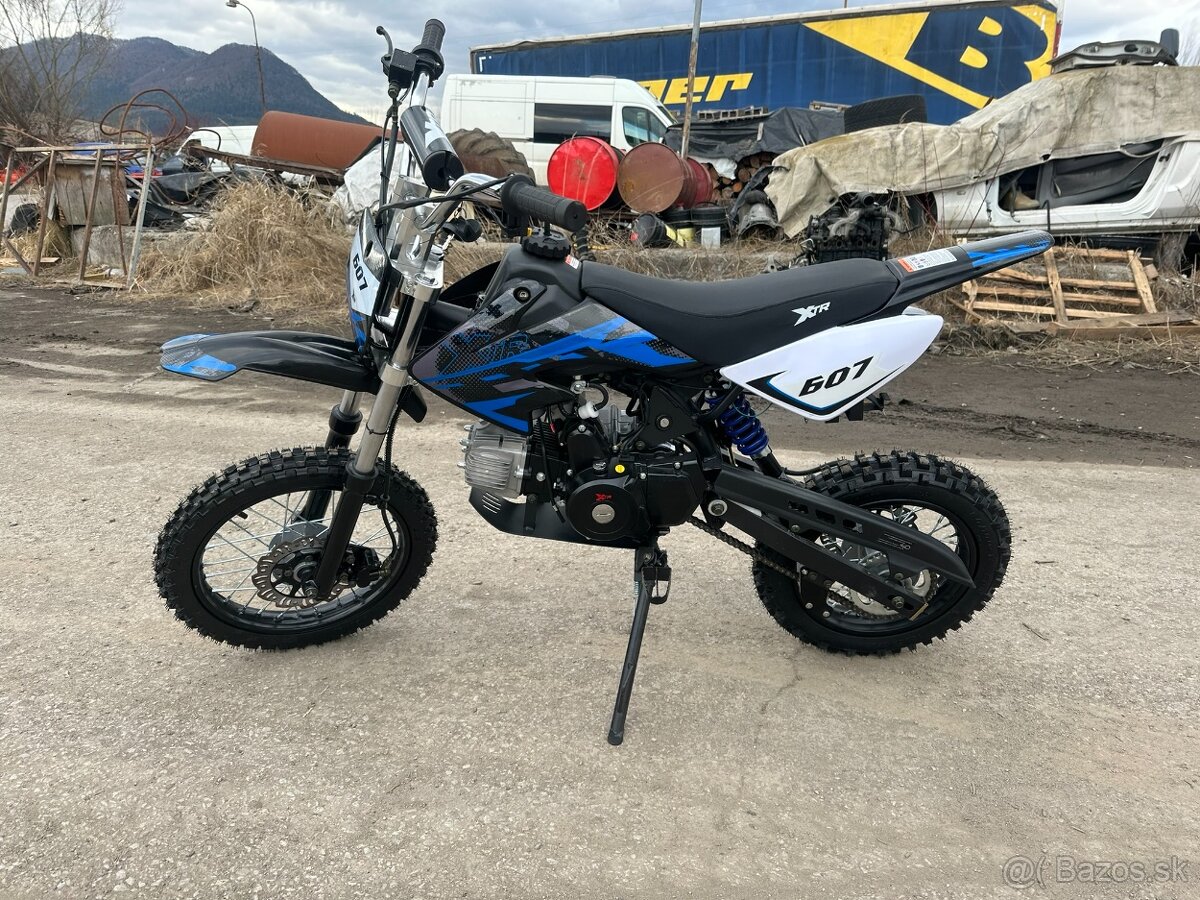 Pitbike XTR 607A 125cm3 - 4 takt + štarter