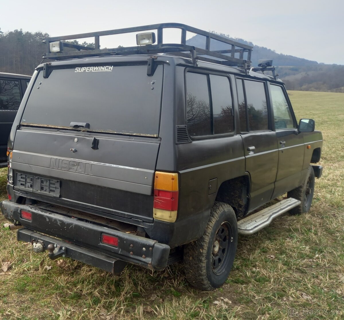 Predám, rozpredám NISSAN PATROL W 160, 3,3 TD, 6valec. Japon