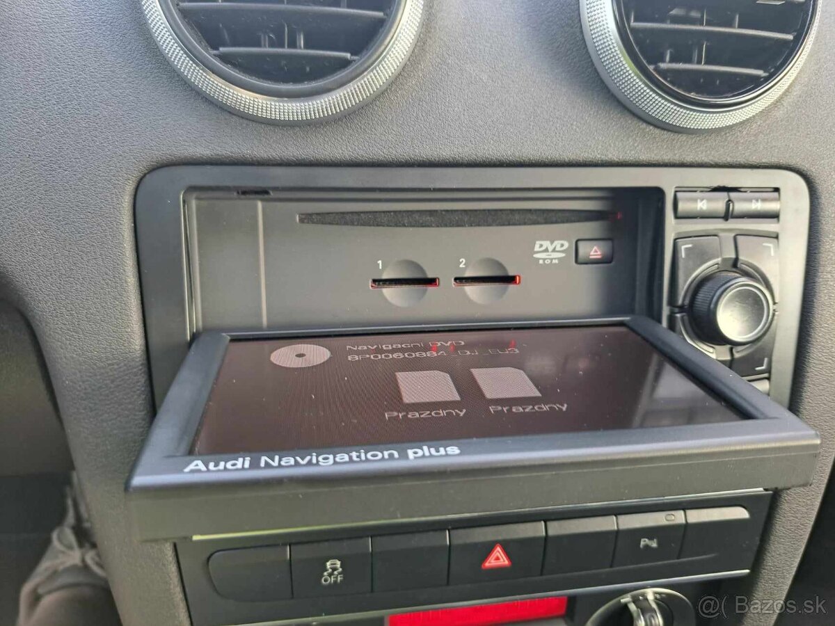 Audi navigation plus Rns e Audi A3 8P CZ menu Nitra Bazoš sk