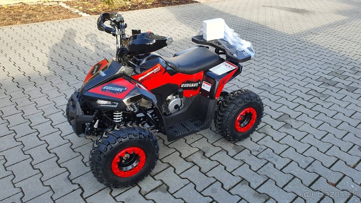 Dětská čtyřtaktní čtyřkolka ATV MudHawk 110ccm 7kola černá