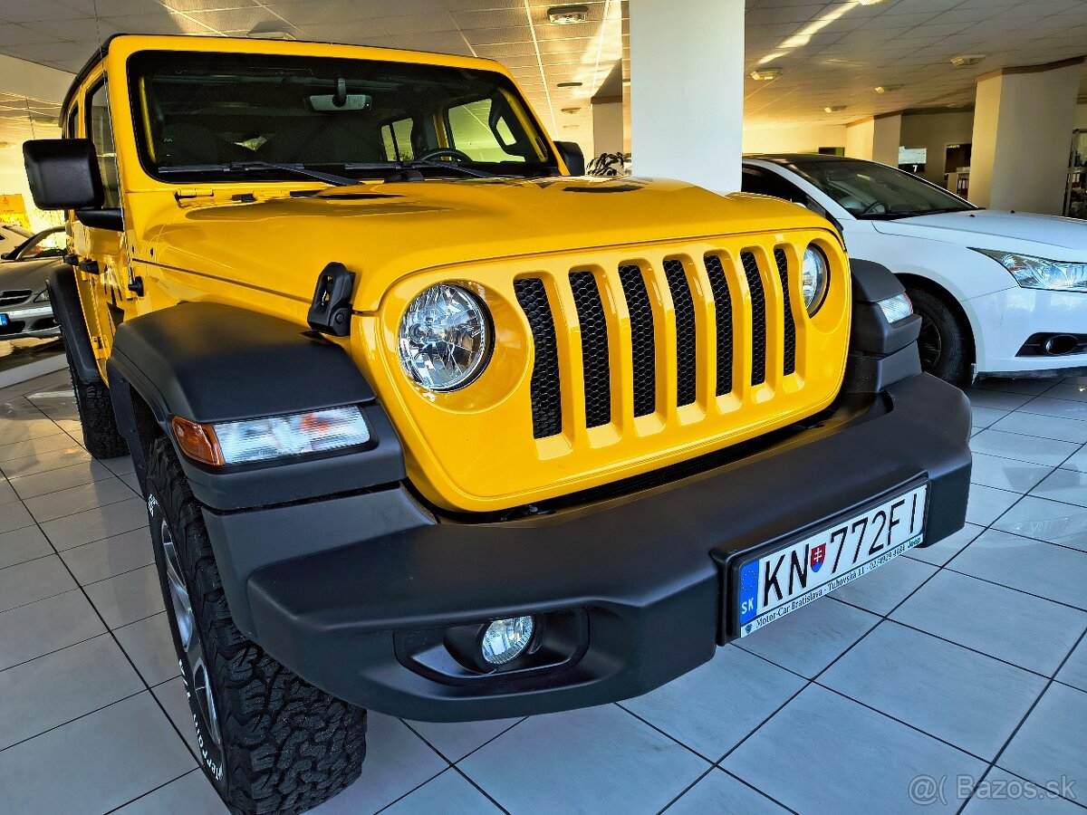 Jeep Wrangler  Unlimited 1. Majiteľ 147kw