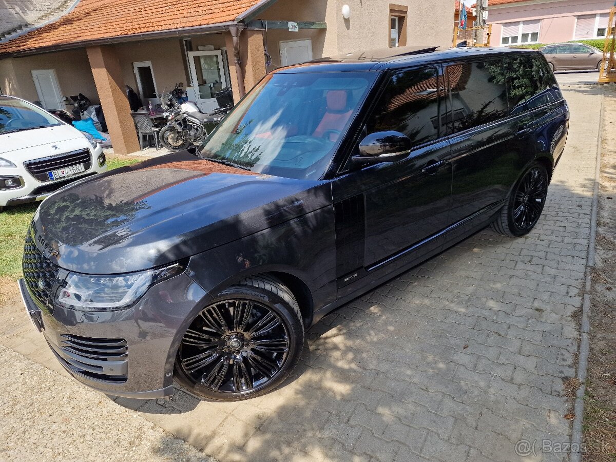 Land Rover Range Rover LWB 5.0 V8 525k Autobiography benzín