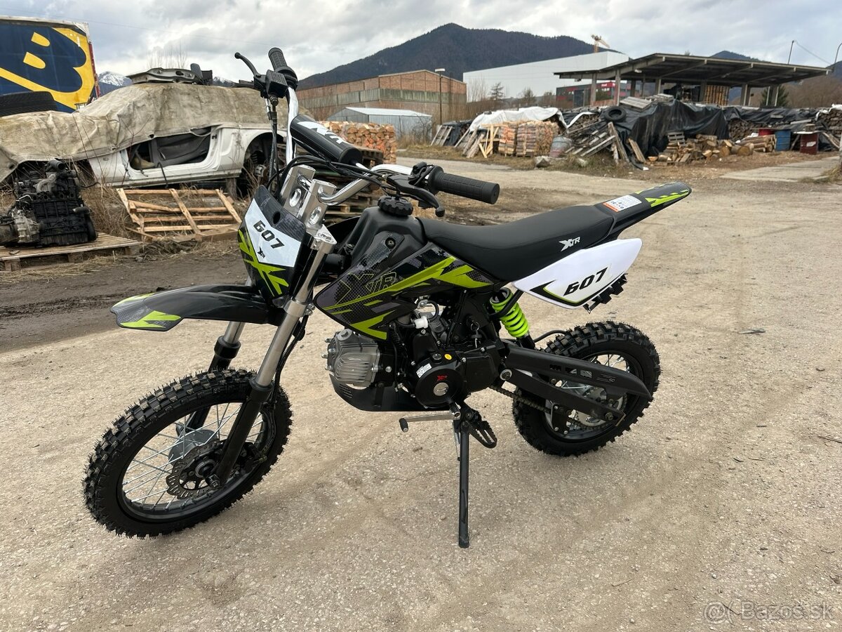 Pitbike XTR 607 125cm3 - 4 takt + štarter