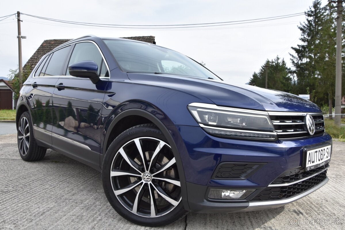 Volkswagen Tiguan 2.0 TDI SCR BMT 190k 4MOTION Highline DSG