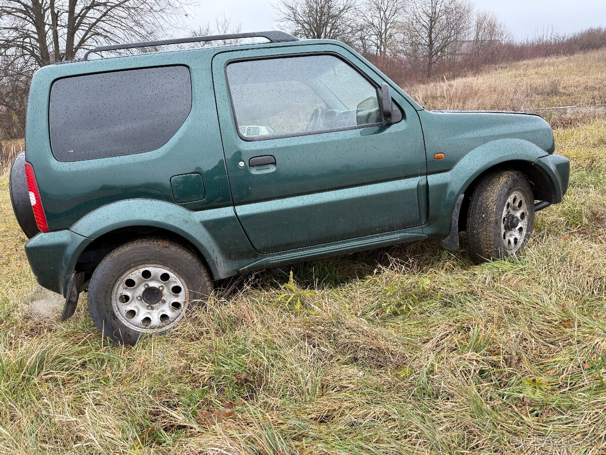 Predám Suzuki Jimny 1.3 JLX – spoľahlivé 4x4