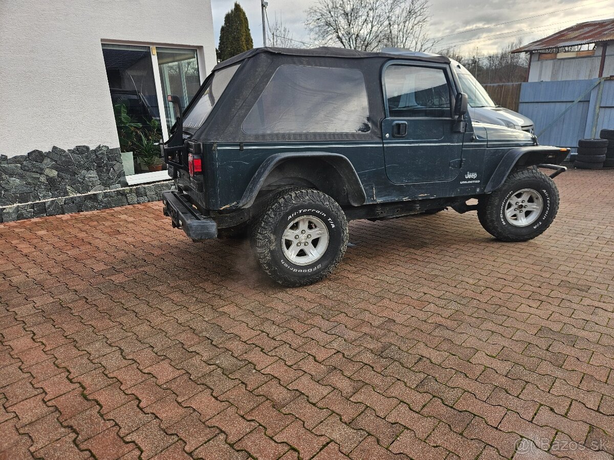 Jeep wrangler LJ unlimited