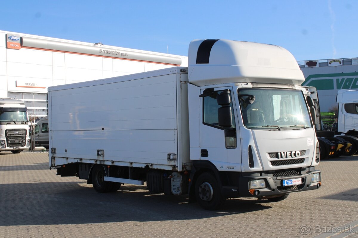 Iveco EUROCARGO ML 75E18, EURO 5, NAVIJÁK, NÁJEZDY