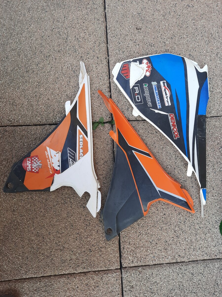 Kryty airboxu KTM SX/XC/EXC 13-16