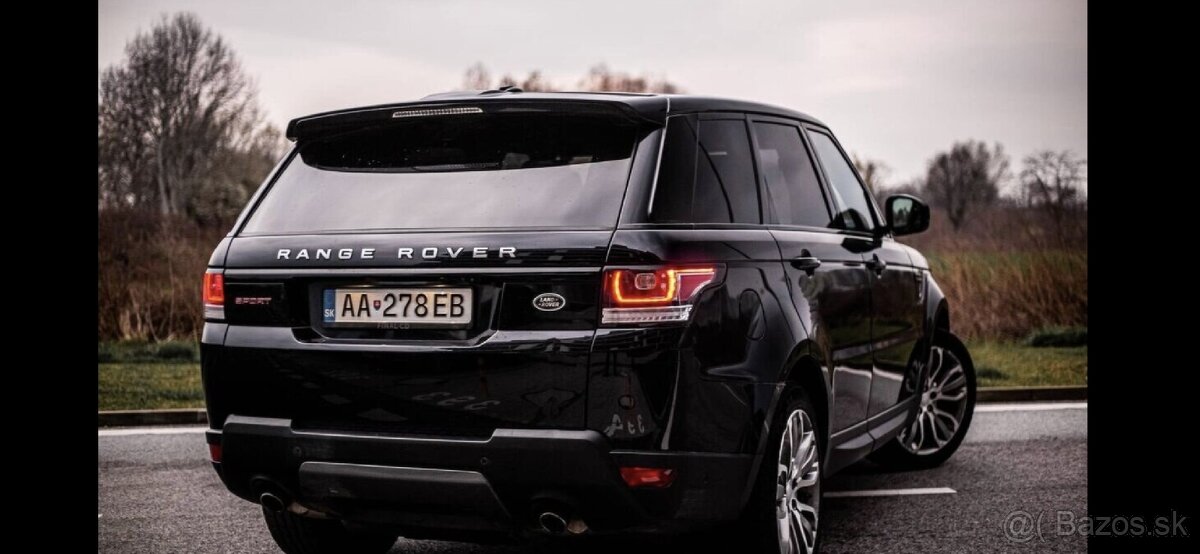 Landrover range rover sport.