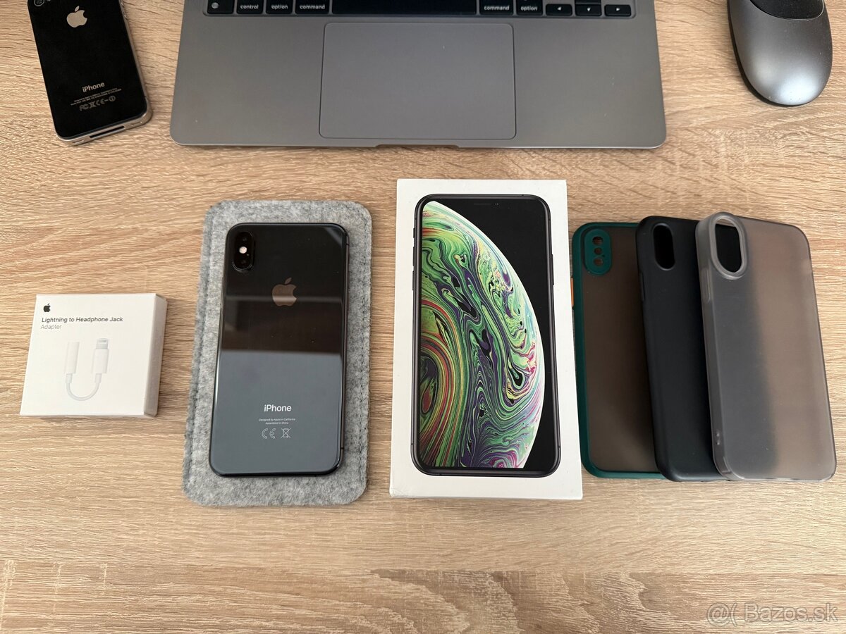 Apple iPhone Xs Space gray Trebišov Bazoš sk