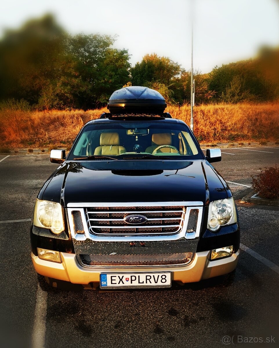 Ford Explorer V8 benzín 4x4 7-miest koža camper ZNÍŽENÁ CENA