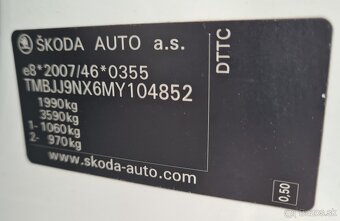 ŠKODA OCTAVIA COMBI 2.0 TDI SCR STYLE DSG AUTOMAT - 20