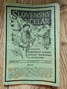 Historický časopis "Slovenský včelár" - 20