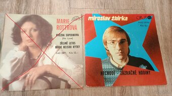 Staré použité vinyly Slovenské a Maďarské platne - 20