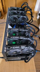 Mining Rig: 6x MSI GeForce RTX 3060Ti Ventus - 20