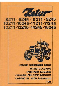 Príručka na Zetor Tatra V3S kombajn Liaz Škoda - 20