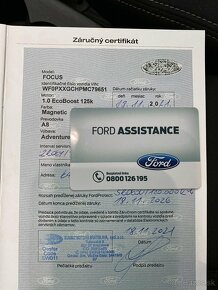 Ford Focus Combi Active s automatom ešte v záruke + prezutie - 20