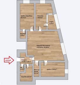 EXKLUZÍVNY 4 – IZB. BYT VO VIENNA GATE, 125,30 m², PETRŽALKA - 20