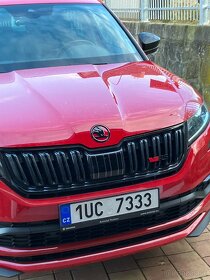 SKODA ZNAKY LOGA CIERNE FAREBNE - NAPISY SUPERB OCTAVIA 4x4 - 20