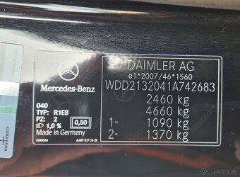 MERCEDES-BENZ E TRIEDA KOMBI 220 D A/T - 20