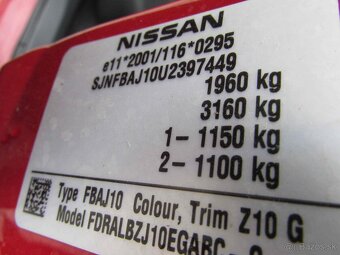 Nissan Qashqai -  AUTOMAT - BENZÍN - 20