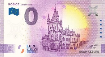 0 € / 0 euro souvenir bankovky 2022 - 20