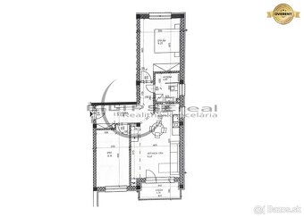 NA PREDAJ zariadený 3-izbový byt s balkónom v Malackách - 20