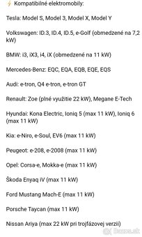 Tesla.prenosná nabíjačka Juice Booster .Elektromobil. - 20