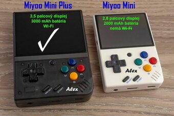 Nové MIYOO Mini Plus - EXTRA Game Boy, Onion, 50 tisíc hier - 20