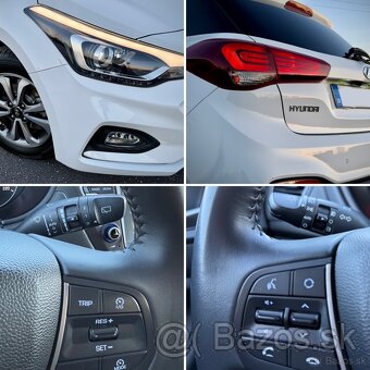 Hyundai i20 Facelift 3/2020, 1.25 CVVT, 62kw, TOP, 1.majiteľ - 20