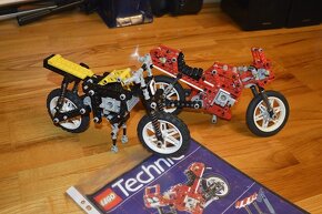 predam dve zriedkave zberatelske LEGO Technic motorky - 20