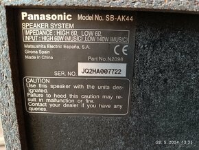 PANASONIC SA-AK44...2x100W RMS - 20