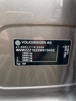 Vw golf 6 Plus benzín 159 tisíc km - 20