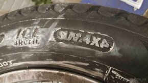Zimné pneu na ALU diskoch, gumy disky mozno samostatne - 20