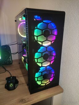 Herný PC + Monitor +klavesnica + myš - NOVÉ - 20