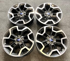 5x100 R17 ORIGINÁL alu disky Subaru XV Crosstrek - TOP STAV - 20