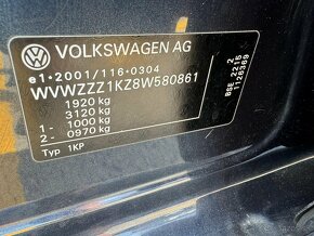 ►► VW GOLF 1,6 MPI - 75 KW, TOP STAV, TAŽNÉ ◄◄ - 20